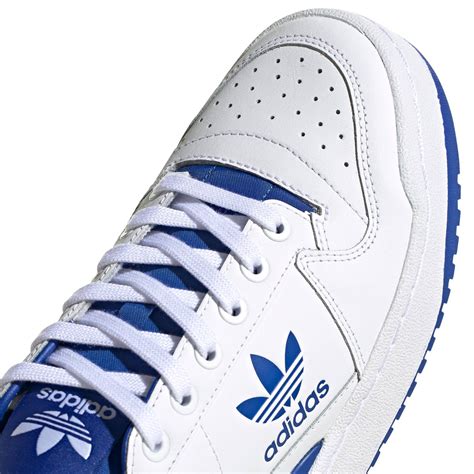 adidas neo wit blauw